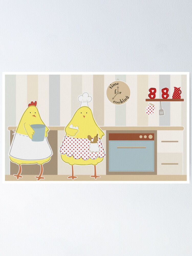 Alternate view of Time For Cooking Poster