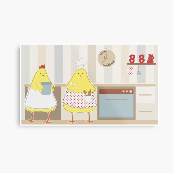Time For Cooking Metal Print