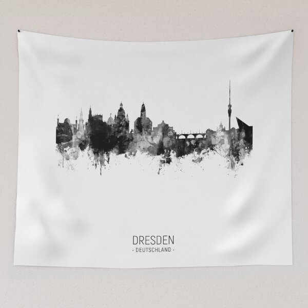 Item preview, Dresden Germany Skyline designed and sold by ArtPrints.