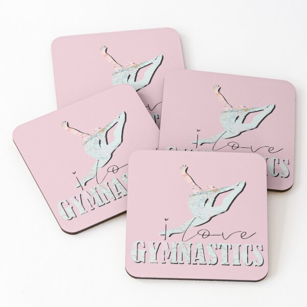 Item preview, I love Gymnastics Marble Leap designed and sold by Flexiblepeople.