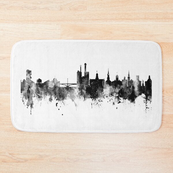 Artikelvorschau, Iowa City Iowa Skyline entworfen und verkauft von ArtPrints.