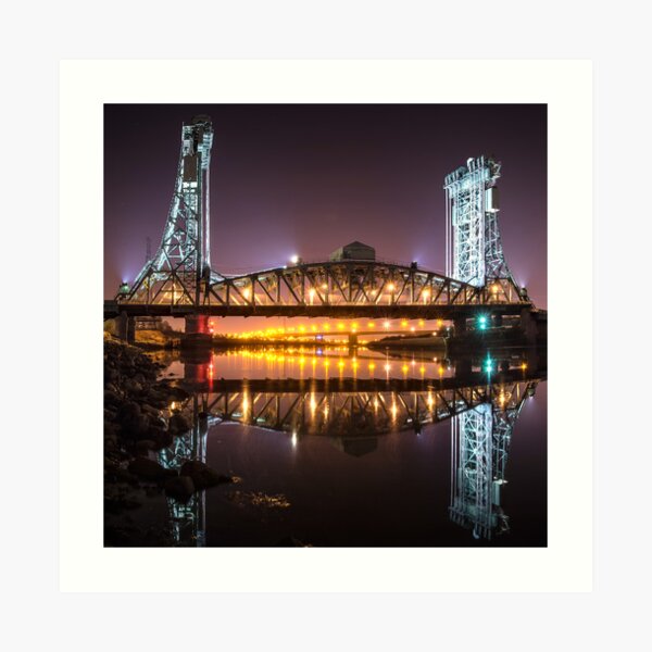 Newport Bridge Art Print