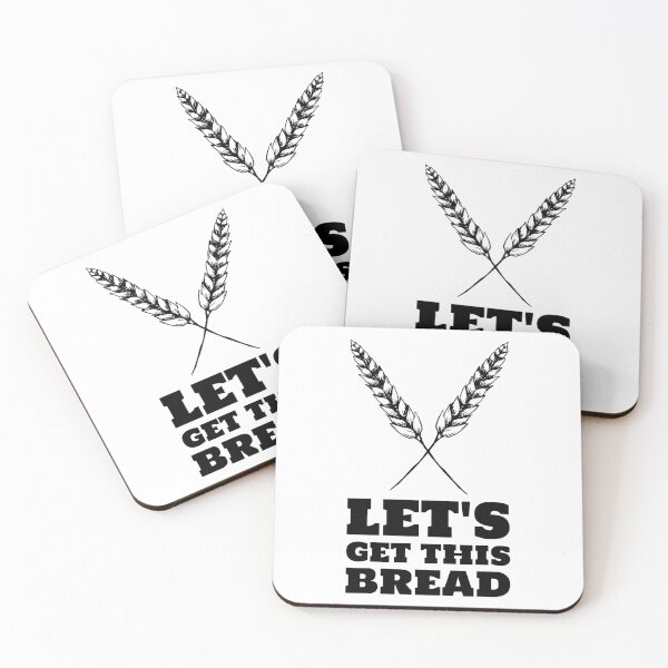 Item preview, Let's get this bread grain cereals crossed black designed and sold by javes93.