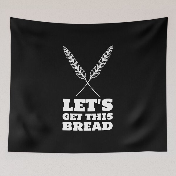 Item preview, Let's get this bread grain cereals crossed white designed and sold by javes93.