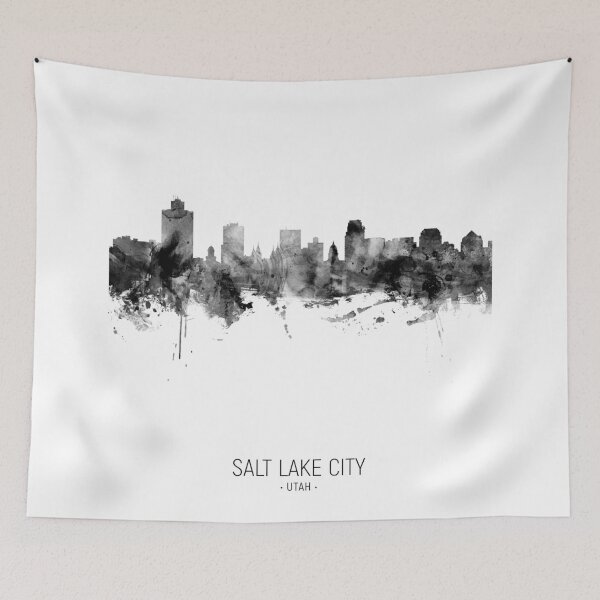 Item preview, Salt Lake City Utah Skyline designed and sold by ArtPrints.
