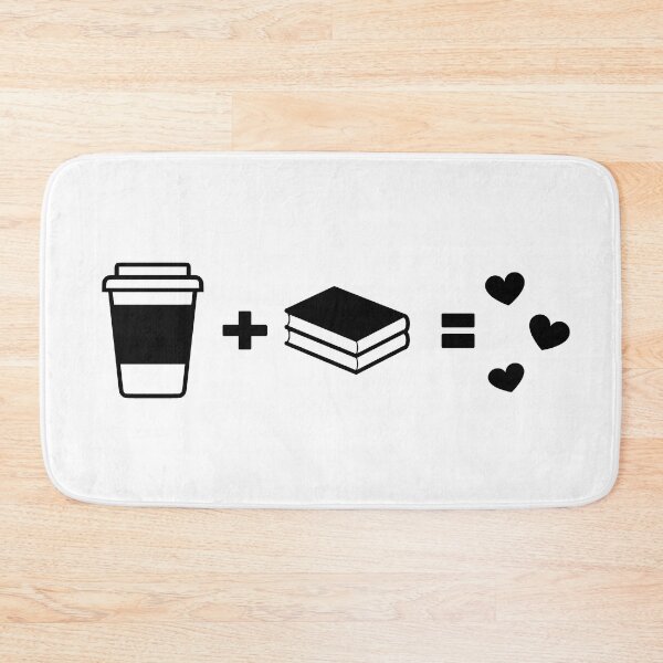 Item preview, book + coffee is love shirt designed and sold by FHdesigns.