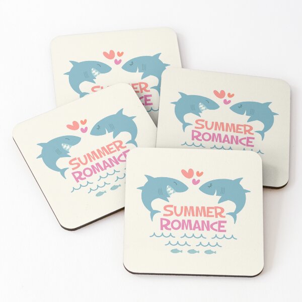 Item preview, Sharks In Love (Summer Romance) designed and sold by MrBoneDesign.