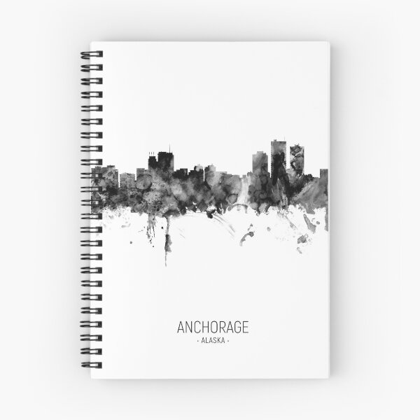 Item preview, Anchorage Alaska Skyline designed and sold by ArtPrints.