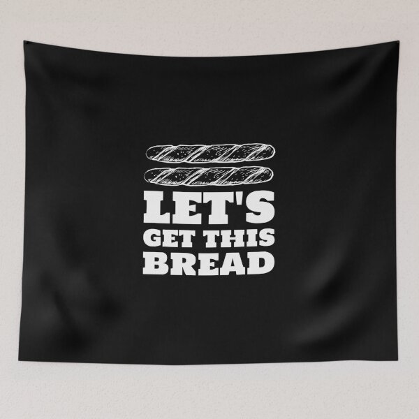 Item preview, Let's get this bread a pair of French baguette white designed and sold by javes93.