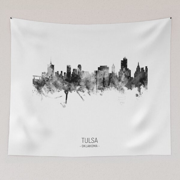 Item preview, Tulsa Oklahoma Skyline designed and sold by ArtPrints.