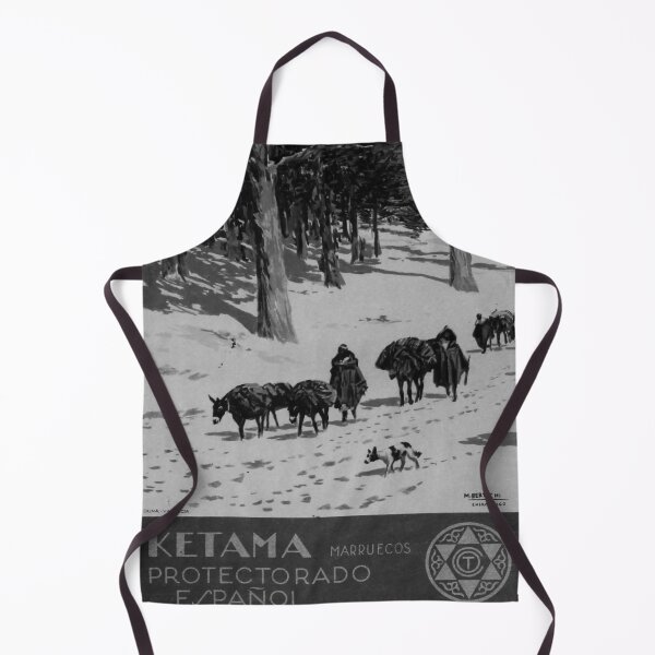 Item preview, Ketama Protectorado Espanol Noire vintage travel poster designed and sold by stickart-marek.