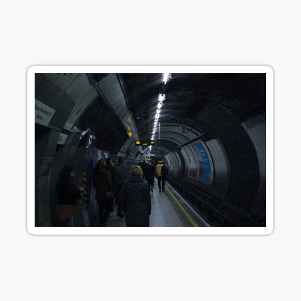 "London Underground " Sticker by kieronxvi | Redbubble