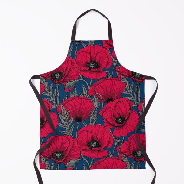 Item preview, Night poppy garden designed and sold by Katerina Mitkova Kirilova.