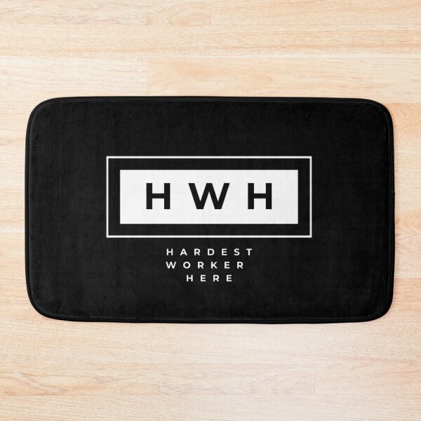 Item preview, HWH hardest worker here designed and sold by lovesuperkarma.