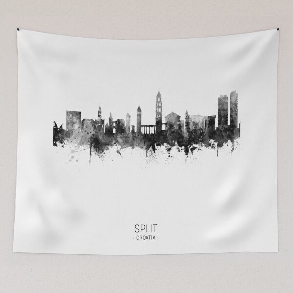Item preview, Split Croatia Skyline designed and sold by ArtPrints.