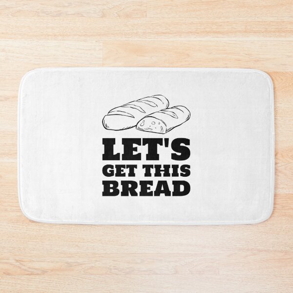 Item preview, Let's get this bread french baguette loaves black designed and sold by javes93.