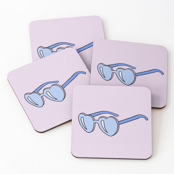 Item preview, blue and pink heart bezel designed and sold by camillefct.