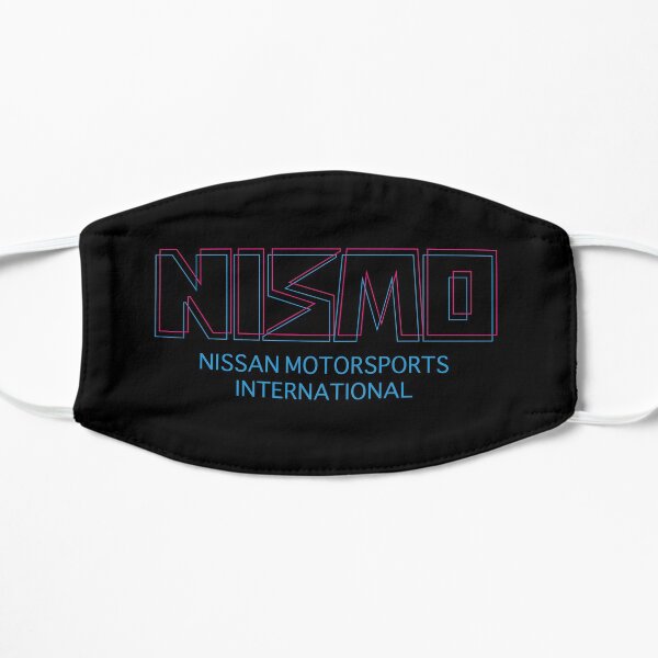 Retro Nismo Nissan Motorsport International Logo Flat Mask