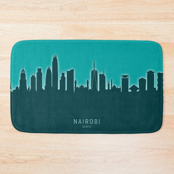 Item preview, Nairobi Kenya Skyline designed and sold by ArtPrints.