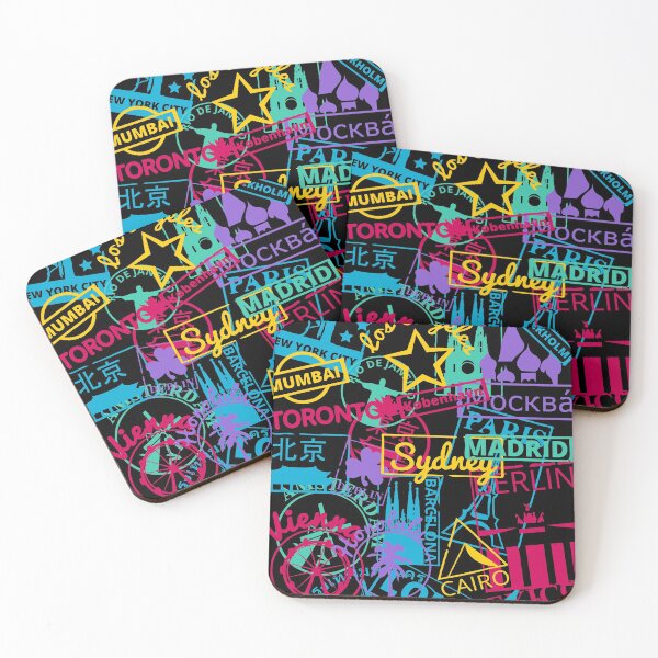 Item preview, Travel Destination Stamps designed and sold by Travelers of the World.