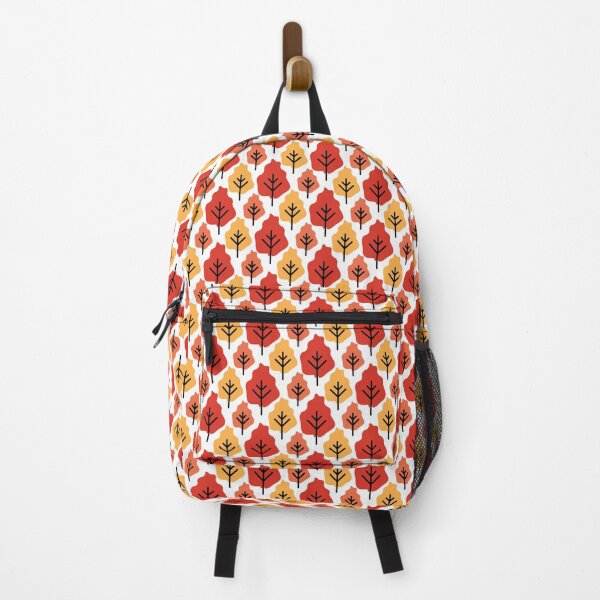 SEAMLESS AUTUMN TREES PATTERN Backpack