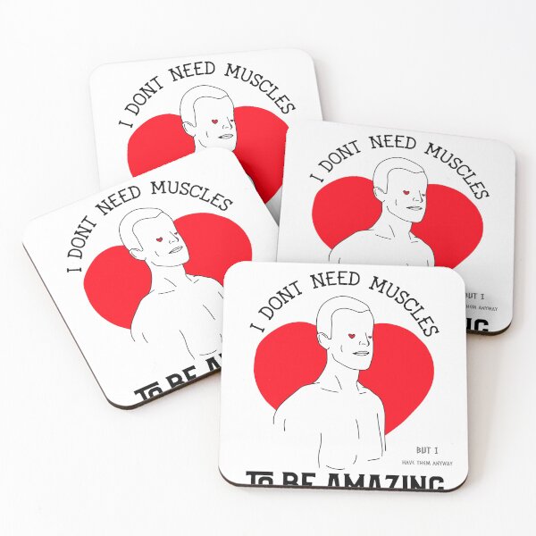 Item preview, I Dont Need Muscles To Be Amazing designed and sold by zantrahealing.