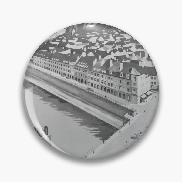 Item preview, Besancon Noire vintage travel poster designed and sold by stickart-marek.