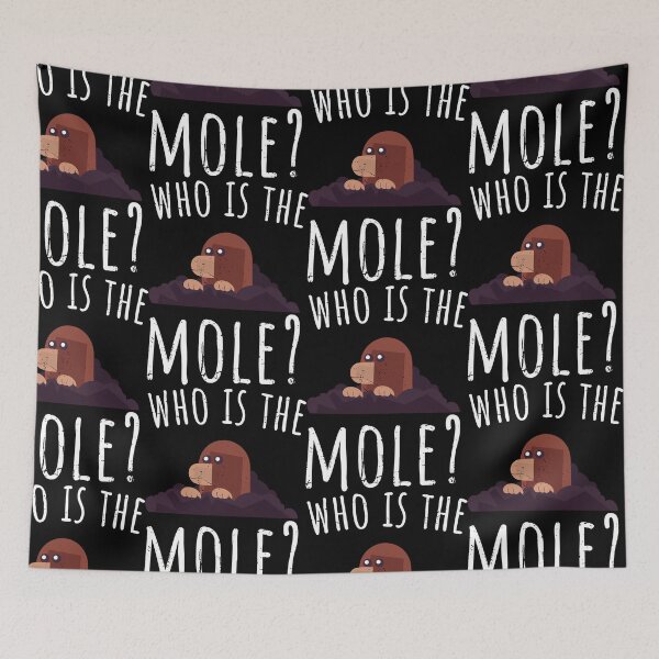Item preview, cute mole saying designed and sold by pirminio.