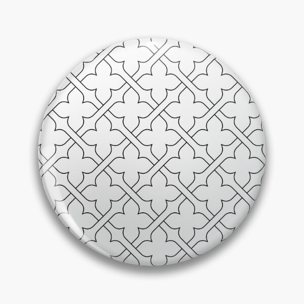 Item preview, seamless pattern, black and white - geometric ornamental Design Grid designed and sold by ohaniki.