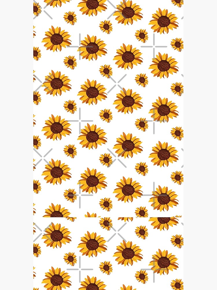 CUTE SEAMLESS SUNFLOWER PATTERN by iBruster