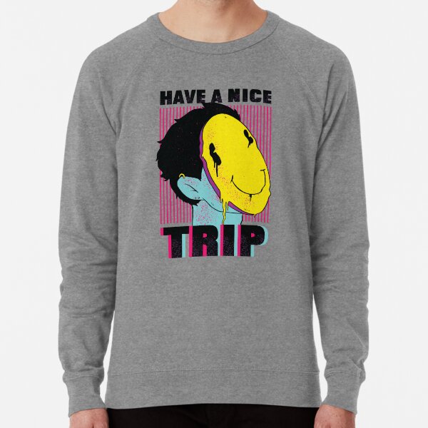 have a nice day skeleton tie dye sweatshirt