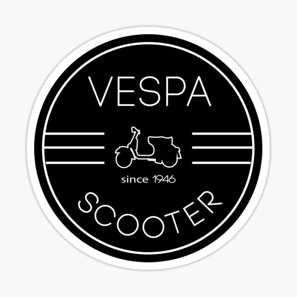 VESPA SCOOTER Sticker