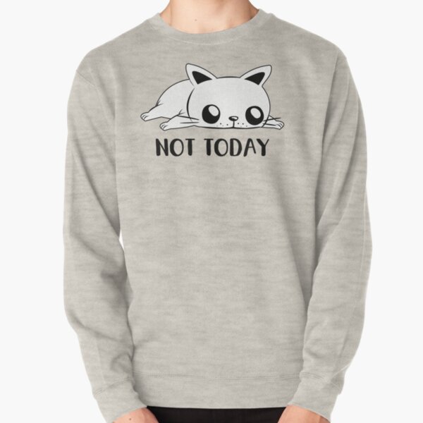 not today cat sweater