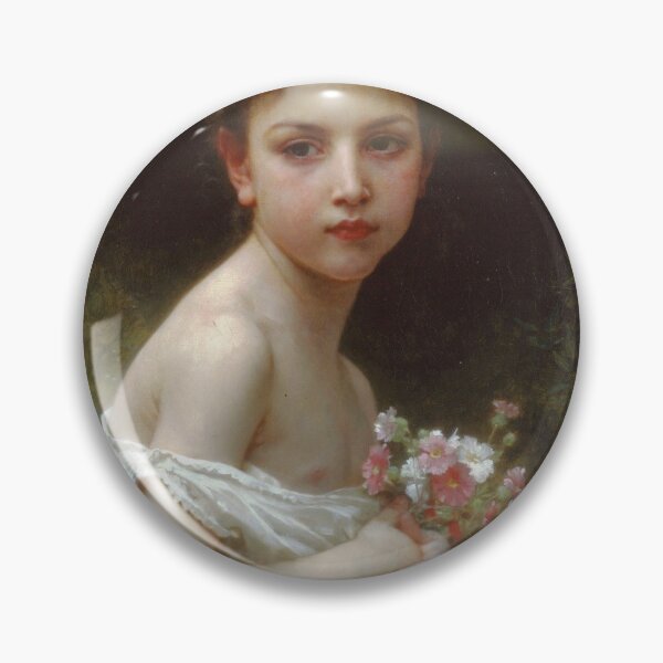 Item preview, Adolphe William Bouguereau - Petite Fille Au Bouquet designed and sold by artcenter.