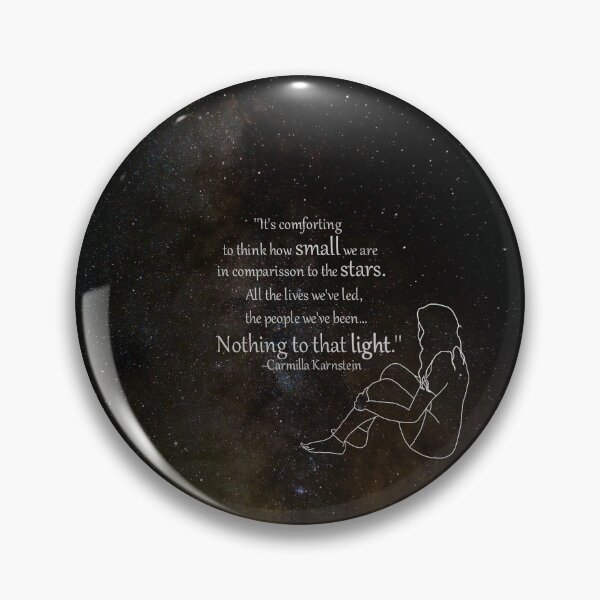 Item preview, comforting quote from Carmilla Karnstein, nothing to that light designed and sold by Romy1398.
