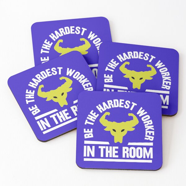 Item preview, funny be the hardest worker in the room gift fitnes shirt designed and sold by mohmmed22.