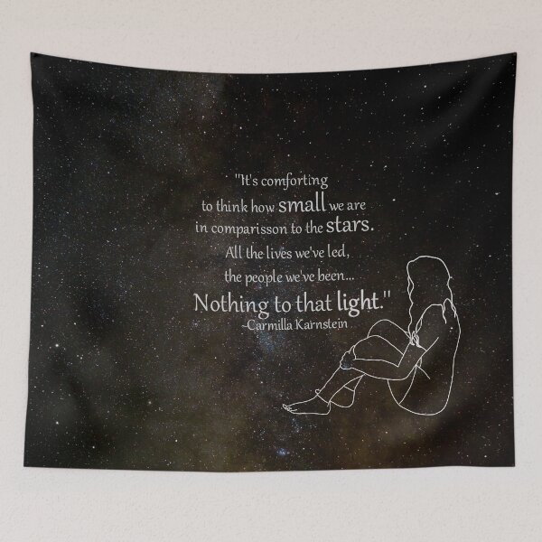 Item preview, comforting quote from Carmilla Karnstein, nothing to that light designed and sold by Romy1398.
