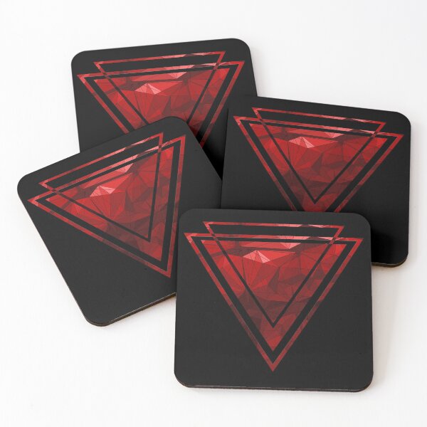 Item preview, Red abstract geometric modern designed and sold by Carolina Salazar.