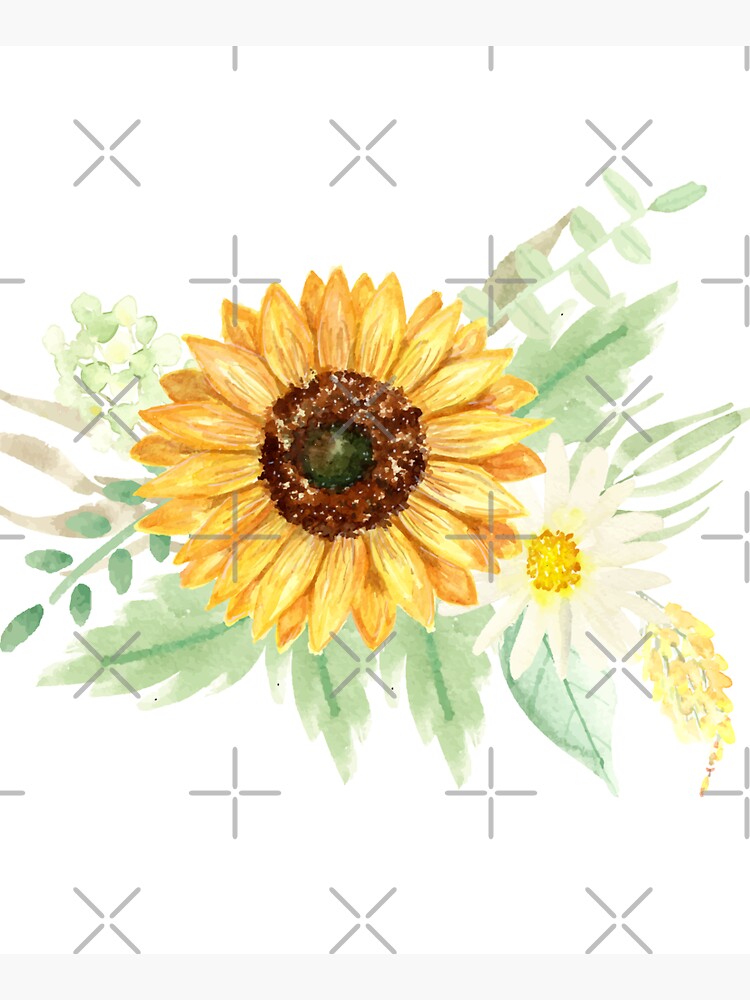 SINGER Sunflower & Daisy Cotton Fabric