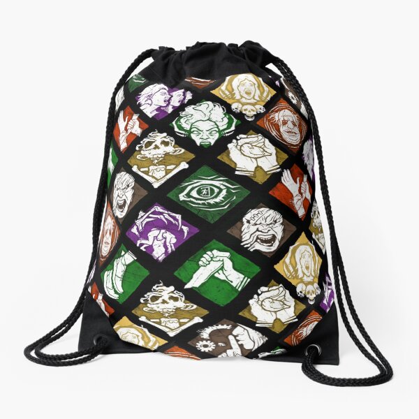 Dead by Daylight Perks Drawstring Bag