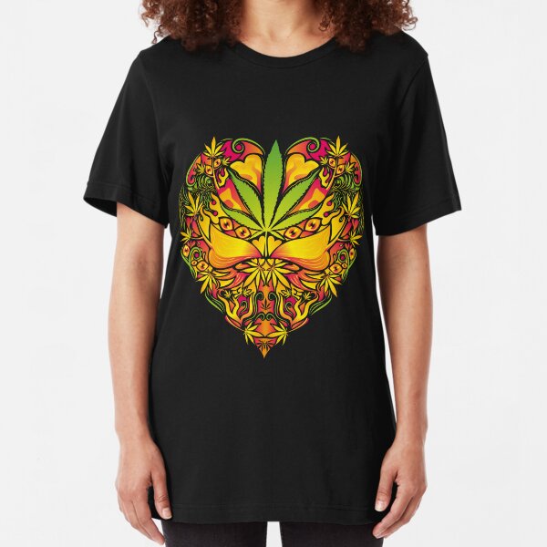 Lizard Pot Weed Leaf Marijuana 420 High Stoned Drugs Juniors T-shirt