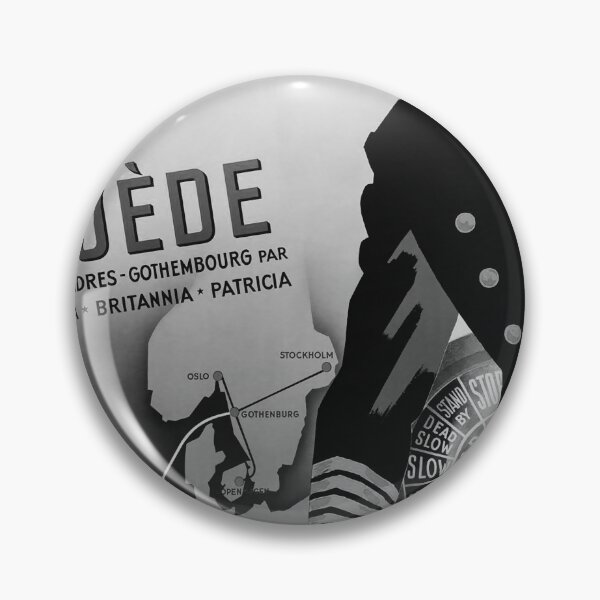 Item preview, Suede Noire vintage travel poster designed and sold by stickart-marek.
