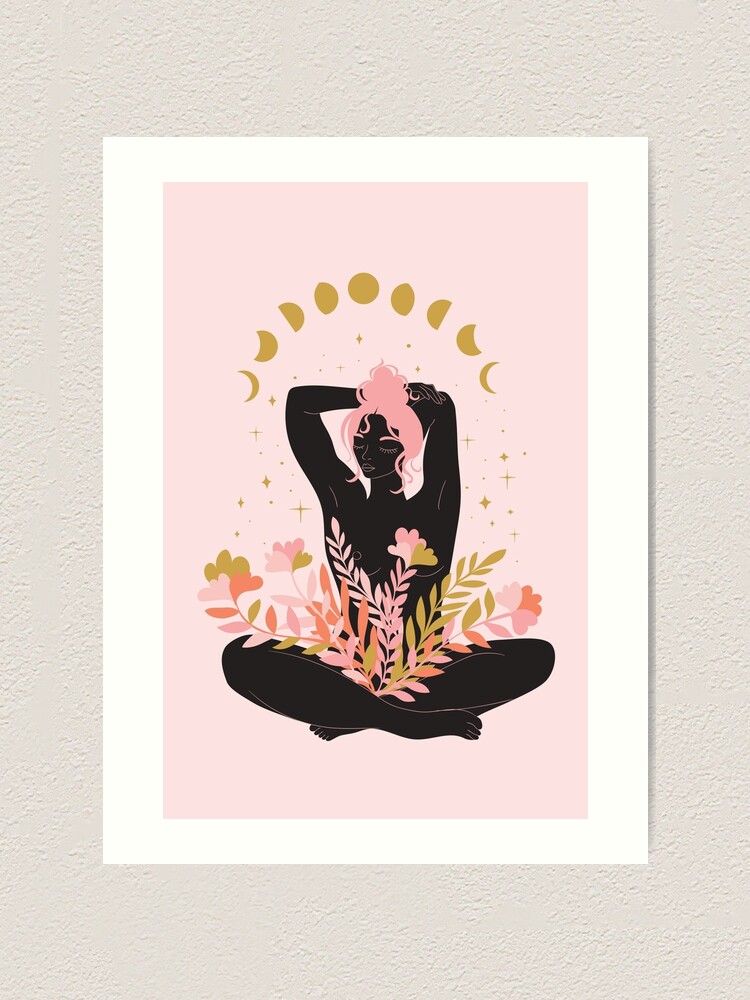 Alternate view of take a deep breath Art Print