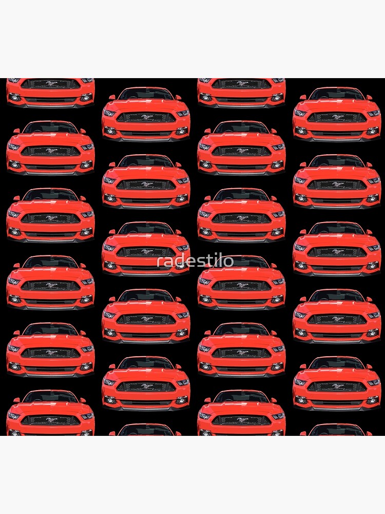 Thumbnail 5 of 5, Socks, Ford Mustang Red designed and sold by radestilo.