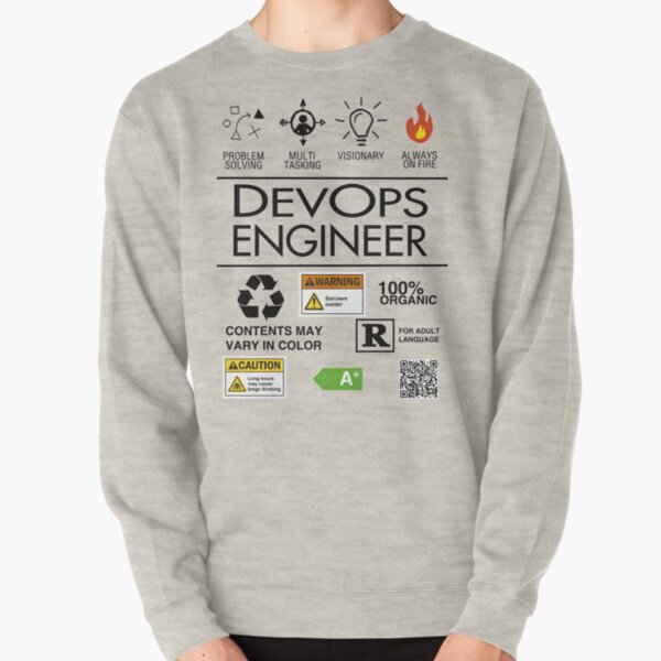 DevOps - Always on Fire! Pullover Sweatshirt