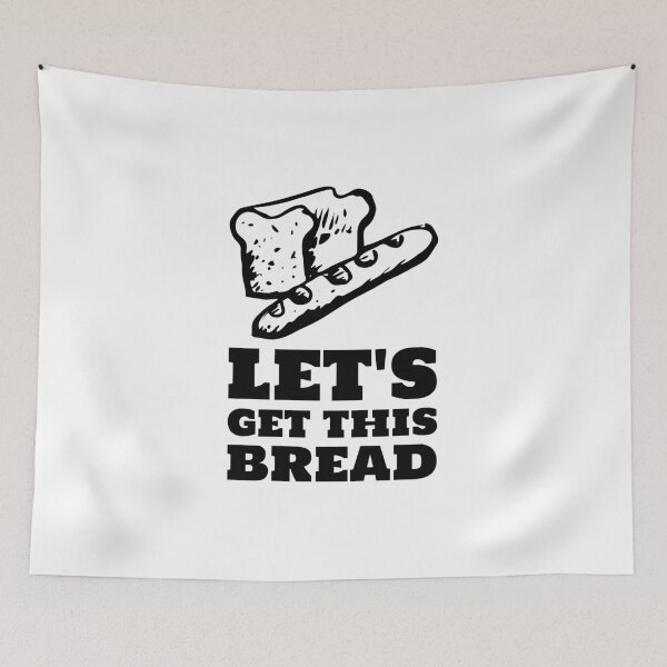Item preview, Let's get this bread yummy loaves black designed and sold by javes93.