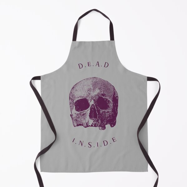 Item preview, Dead Inside Purple Half Skull designed and sold by kbircham.