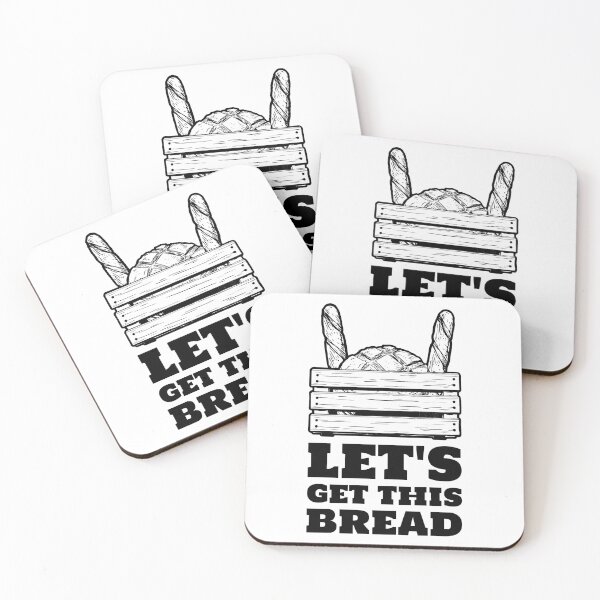 Item preview, Let's get this bread box of loaves black designed and sold by javes93.