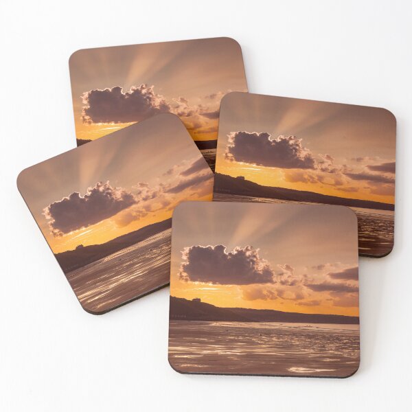 Item preview, Sunset over Whitby Beach designed and sold by JMChown.