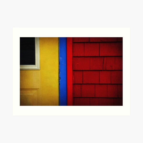 Primary Colours Art Print